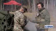 Main image for JD Vance fires howitzer at Marine Corps Base Quantico