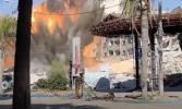 Main image for Massive Explosion Rocks Gaza City After Israeli Strike
