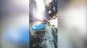 Main image for Daredevil Kayaker Survives 100-Foot Waterfall Plunge
