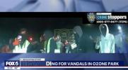 Main image for 3 NYPD Cars Vandalized in Brazen Attack &ndash; Cops Hunt Suspects