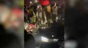 Main image for Violent Mob Ambushes NYPD Cars in Queens &ndash; Chaos Erupts as Officers Respond to Disorder