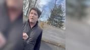Main image for Tesla owner confronts man allegedly caught scrawling on car