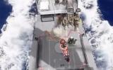 Main image for US Navy Demonstrating how to Rescue a person in a Ship to Helicopter and more&hellip;