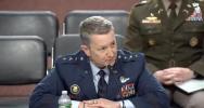 Main image for Air Force Lt. Gen. Dan &ldquo;Razin" Caine delivers remarks before the Senate Armed Services Committee on his nomination for Chairman of the Joint Chiefs of Staff