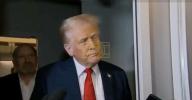 Main image for FULL INTERVIEW: Trump Talks Economy, Iran & More in Air Force One Press Chat &ndash; 'America is Winning Again'