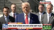 Main image for President Trump Welcomes Racing Champs and Answer Press Questions