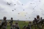 U.S. Air Force Unleashes Massive Paratrooper Drop in Training Drill
