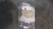 Main image for Rain Triggers Spectacular Waterfall Surge in Brazil.