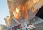 Main image for Heavy Smoke Blankets Paris ass Recycling Plant is on Fire