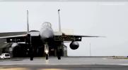 Main image for F-15 Fighter Jet Launches In High-Speed US Training Drill