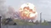 Main image for Ukrainian Drone Strike Destroys Russian Arms Depot Near Moscow.