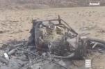 Main image for Yemen's Houthi Rebels Claim Debris of an American Drone in a Video.