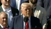 Main image for President Trump Welcomes Super Bowl Champions Eagles to White House.