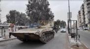 Main image for Syrian Security Forces Deployed in Sahnaya After Deadly Sectarian Clashes.