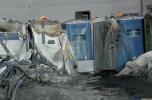 Main image for Queens Porta-Potty Business Engulfed in Flames.