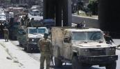 Main image for Syrian Forces Flood Damascus Suburb After Sectarian Clashes.