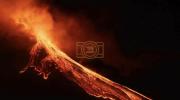 Main image for Lava Fountains Light Up Sky as Mount Etna Erupts.
