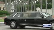 Main image for President Trump Departs Florida Golf Club and Waves Back to Supporters. 