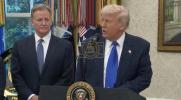 Main image for Trump Proposes Paying Migrants to Self-Deport: "We'll Give Them a Beautiful Flight Back".
