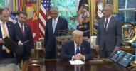 Main image for President Signs Executive Order to Halt Funding for Risky Gain-of-Function Research. 