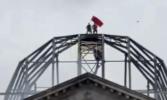 Main image for Putin Unveils Life-Sized Reichstag Replica for WWII Re-Enactment at Moscow Theme Park.
