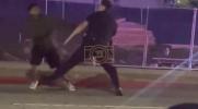 Main image for Police Officer Caught on Video Brawling With Suspect in Street Arrest.