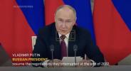 Main image for Putin Proposes Direct Peace Talks With Ukraine in Istanbul on May 15.