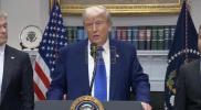 Main image for President Trump Criticizes Boeing Delays and Welcomes Donated 747.