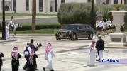 Main image for Trump Lands in Saudi Arabia for Talks with Crown Prince.
