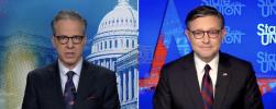 Main image for Full Interview of Speaker Johnson with CNN. 