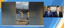 Main image for Mayor Adams and Commissioner on Brooklyn Bridge Update. 