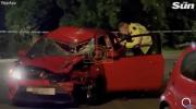 Main image for Cops Hunt 3 Suspects Who Killed Teen in Car Crash. 