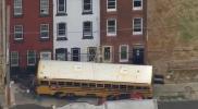 School Bus Crashes into Philadelphia Rowhome. 