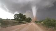 Main image for Timelapse Captures Storm Chaser's Thrilling Tornado Pursuit. 