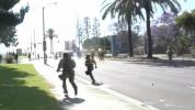 Main image for Clashes Escalate in Paramount as Immigration Protests Enter Second Day. 