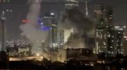 Main image for Ground Footage Captures Iranian Ballistic Missile Impact in Tel Aviv.