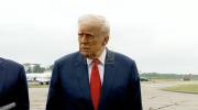Main image for Trump on Anti-ICE Riots: "We're Not Letting Our Country Be Torn Apart"