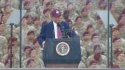 Main image for Trump Rallies U.S. Army: 'You Will FIGHT FIGHT FIGHT and WIN WIN WIN'
