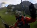 Main image for Man Captures Terrifying Paragliding Accident on Camera. 