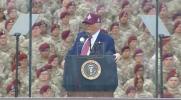 Main image for At Fort Bragg, Trump Honors Francis Scott Key's Legacy and His Descendant, Major Kyle Key. 