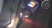 Main image for Driver Spins Reverse Donuts Around Anti-ICE Protesters in Downtown LA