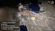 Main image for Israel Defense Force Releases Map Detailing Strikes on Military and Nuclear Targets in Northwestern Iran. 