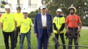 Main image for Trump on White House Flagpole: &ldquo;We're About to Lift the Largest You'll Ever See."