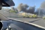 Main image for Heavy Smoke Rises Over Northern Tehran After Israeli Airstrike on Al-Mahdi Area. 