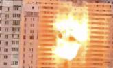 Main image for Drone Strikes on Residential High-Rise in Kyiv Amid Russia's Massive Morning Assault.