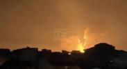 Main image for A Massive Strike Hits Sefidrood Industrial Park in Northern Iran After IDF Evacuation Warning. 