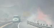 Main image for Fast-Moving Brush Fire Near Silverwood Lake Forces Evacuations, Shuts Down Highway 138. 