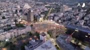 Main image for Aerial Images Show Massive Protest in Belgrade. 