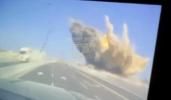 Main image for Dashcam Footage Captures Iranian Missile Impact Near Power Station in Ashdod, Southern Israel. 