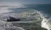 Main image for U.S. Coast Guard Battles Monster Waves with New Patrol Boat in High-Seas Mission. 